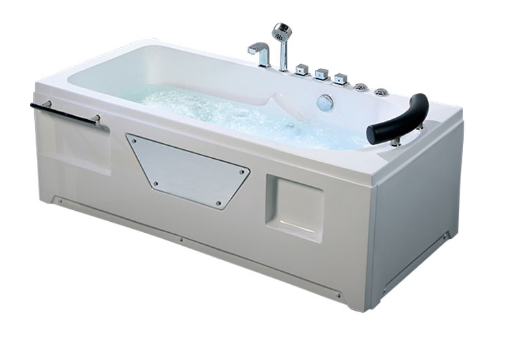 Fontana Lima Whirlpool Massage Lucite Acrylic Bathtub